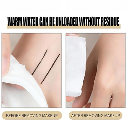 2Pcs 24H Long Lasting Waterproof Liquid Eyeliner Pen