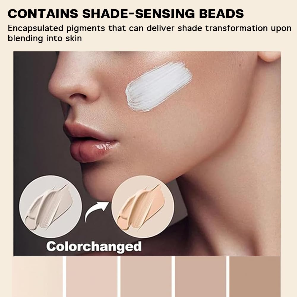 Foundation 4 in 1 - Medium Spectrum with SPF 50+, Color Changing Foundation