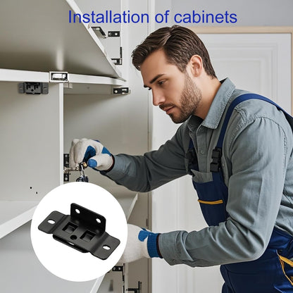 10 Pack Heavy Duty Quick Fitting Furniture Joint Bracket