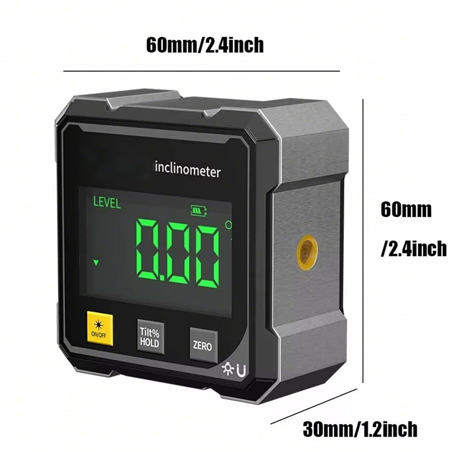 4×90° High Accuracy Digital Laser Angle Finder inclinometer