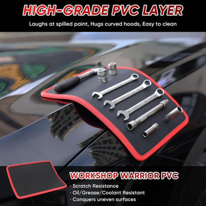 Flexible Strong Magnetic Non-Slip Tool Mat & Holder