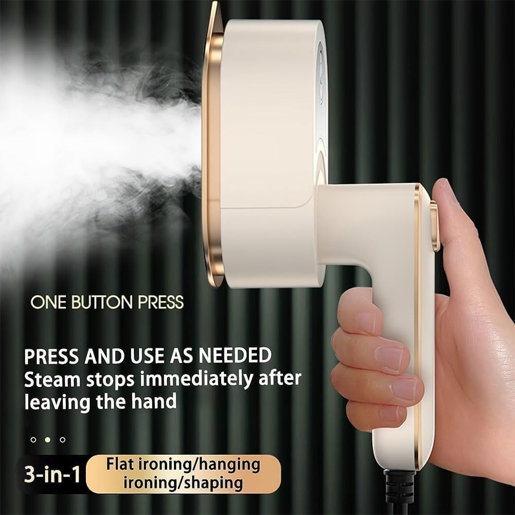 2-In-1 Portable Handheld Cordless Fast Heating Steam Iron