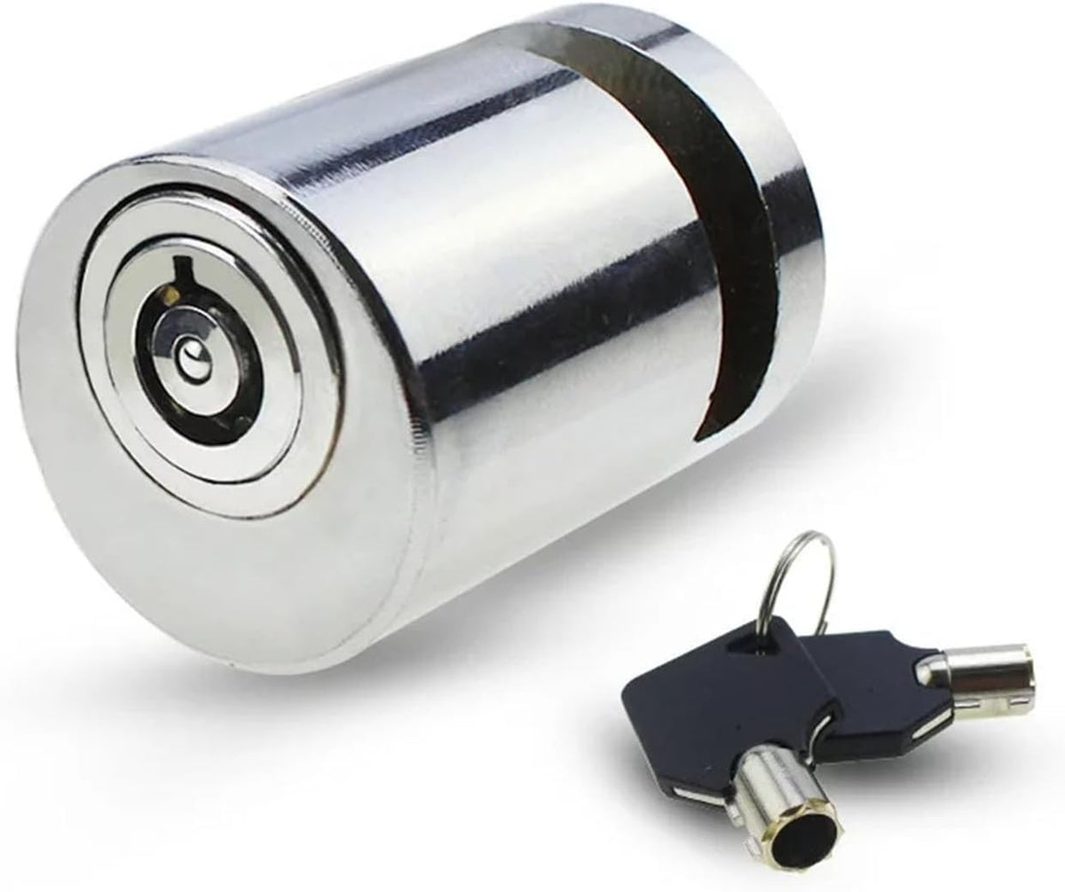 Heavy Duty Motorbike Security Wheel Disk Lock with Keys,Anti Theft Waterproof Universal for ATVs Dirt Bikes