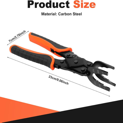 Push to Connect Fittings Disconnect Tong Tool - Plumbing Removal Tongs