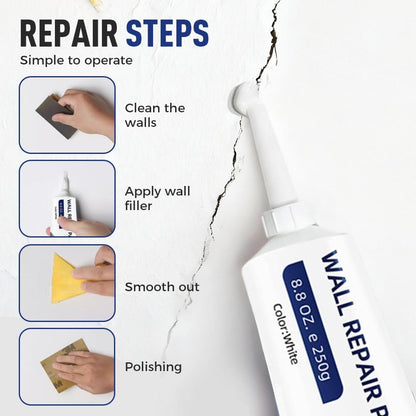 2026 Upgrade Quick Drying Wall Mending Agent for Holes & Cracks