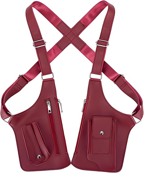 Anti-Theft Multi-pocket Double Shoulder Armpit Bag