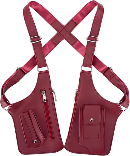 Anti-Theft Multi-pocket Double Shoulder Armpit Bag
