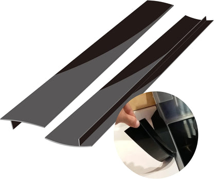 21" Silicone Stove Counter Gap Cover , Easy Clean Gap Filler Sealing Spills