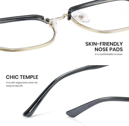 Multifocal Photochromic Reading Glasses with Blue Light Filter