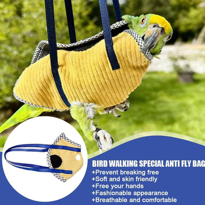 Portable Bird Traval Carrier Bag - Ultra-Soft Bird Diaper Flight