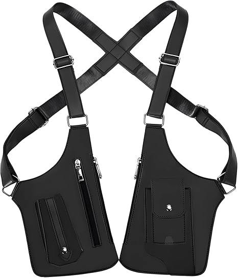 Anti-Theft Multi-pocket Double Shoulder Armpit Bag