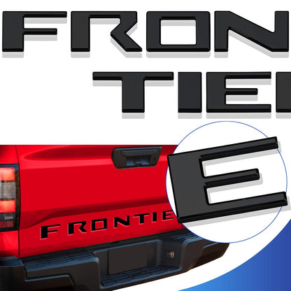 Nissan Frontier Pickup Tailgate 3D Letter Decals