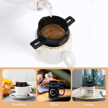 Pour Over Coffee Maker - Portable Stainless Steel Reusable Coffee Filter
