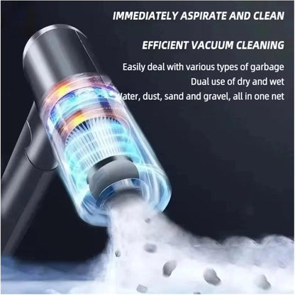 Portable Cordless Handheld Car Wet & Dry Vacuum Cleaner