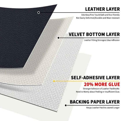 Leather Repair Patch for Furniture Repair Kit Leather Couch Patch Sofas