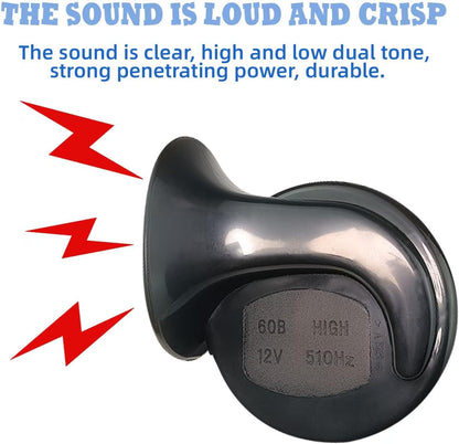 12V Waterproof 300DB Super Loud Train Horn Replacement Kit