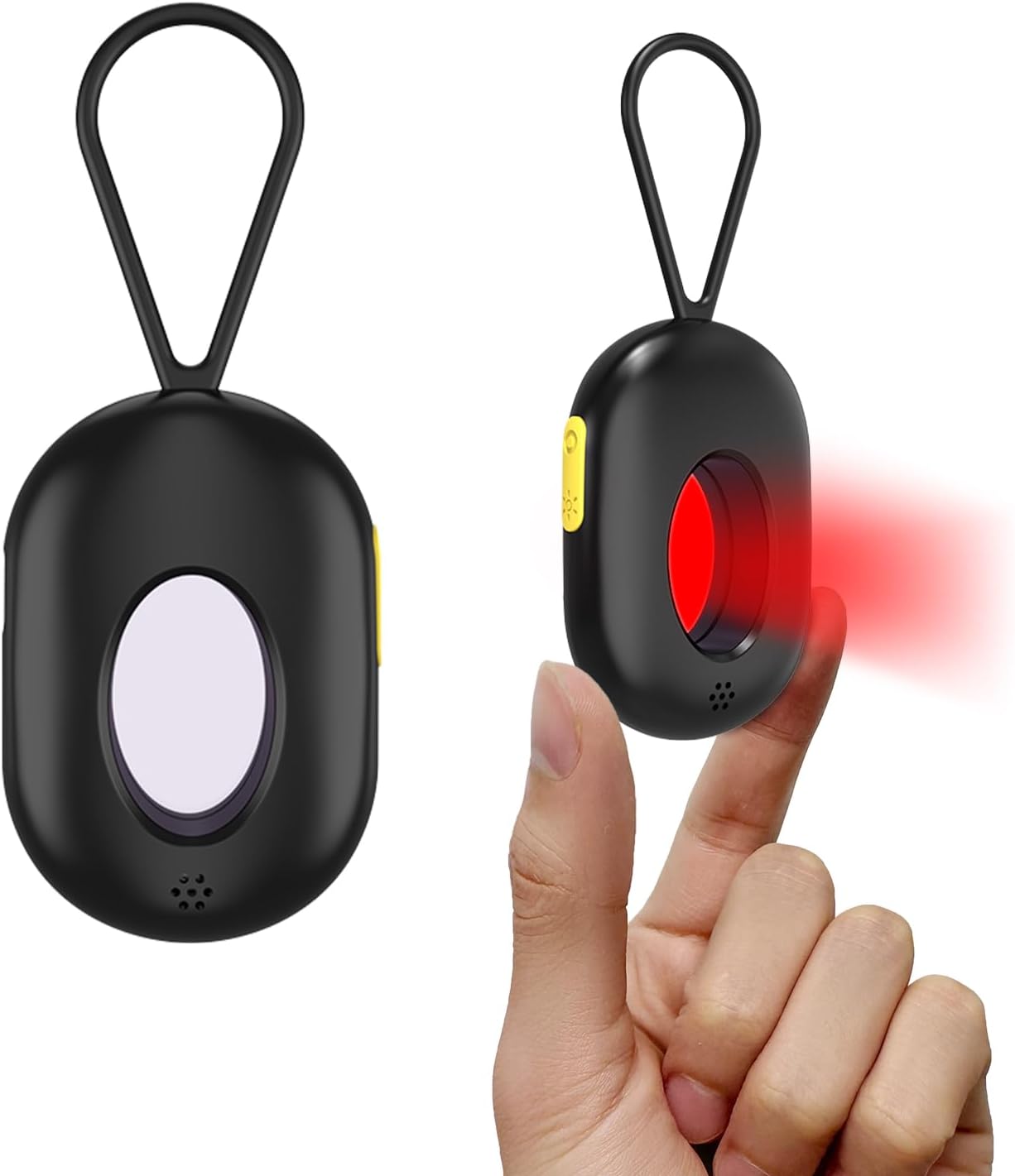 Anti-Spy Camera Detector & Hidden Insect Detector,Vibration Alarm and LED Flashlight Rechargeable
