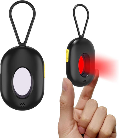 Anti-Spy Camera Detector & Hidden Insect Detector,Vibration Alarm and LED Flashlight Rechargeable