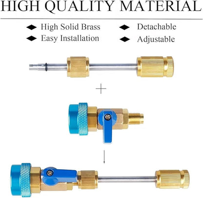Automotive Air Conditioning Valves Core Installation Tool Set