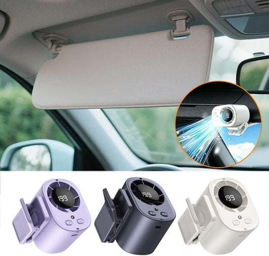 USB Rechargeable Clip on Air Conditioner Fan for Car