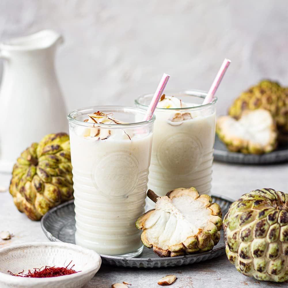 100 Custard Apple Seeds - Tropical Exotic Delicious Sweet Fruits - Non-GMO Fruit Seed