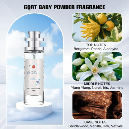 Eau De Parfum 35mL (1.0 fl oz), Soft Floral & Rice Milk Scent, Long-Lasting Powdery Fragrance