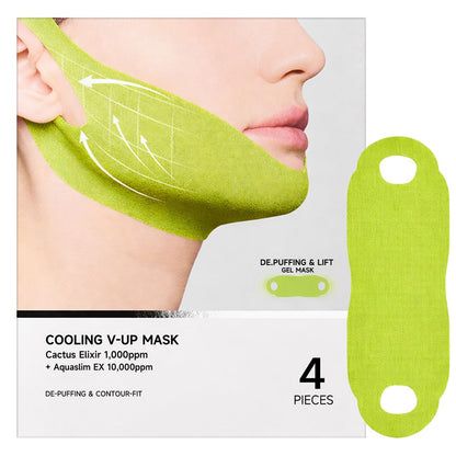 Collagen Double Chin Lifting Band for Sagging Jawline & Facial Puffiness Jaw