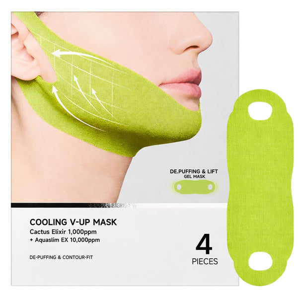 Collagen Double Chin Lifting Band for Sagging Jawline & Facial Puffiness Jaw