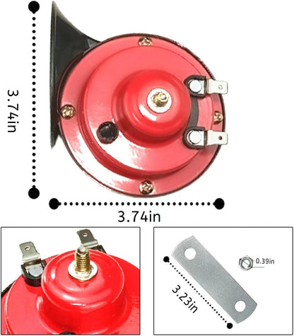 12V Waterproof 300DB Super Loud Train Horn Replacement Kit