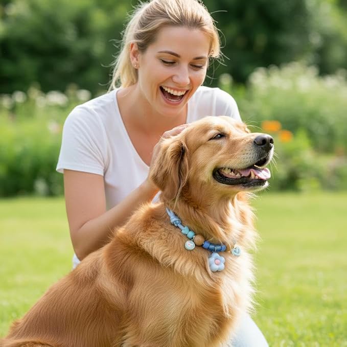 Camphor Wood Adjustable Pet Collar - Repels Mosquitoes, Fleas, And Lice.