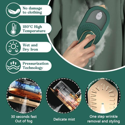 2-In-1 Portable Handheld Cordless Fast Heating Steam Iron
