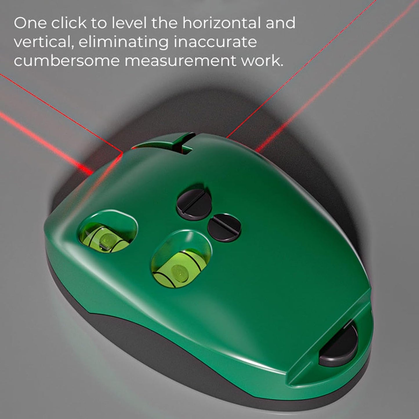 Green Self Leveling Cross Line Red Light Level with Horizontal and Vertical Lines
