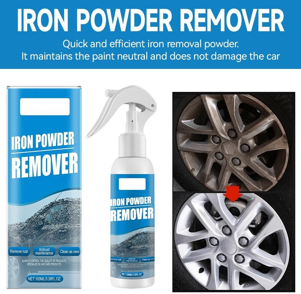 Car Multifunctional Rust Removal Spray, Heavy-Duty Rust Remover for Metal