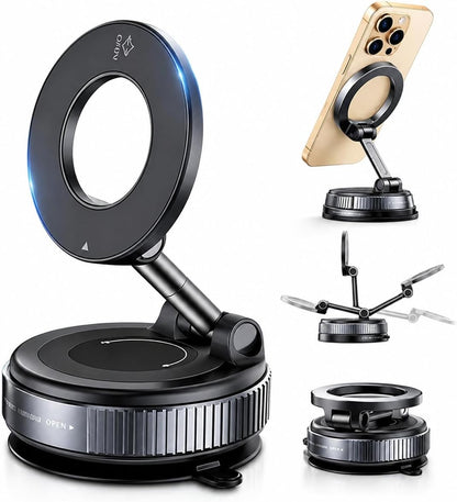 360° Rotation Strong Magnets Car Phone Holder