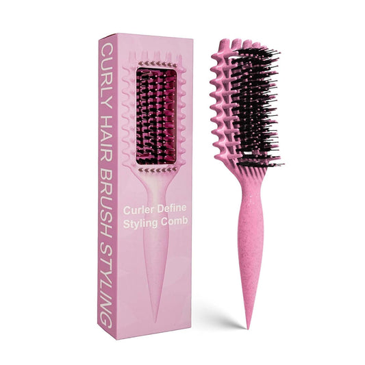 Curly Hair Brush Candybrush Curl Defining Brush for Detangling Shaping and Defining Curls