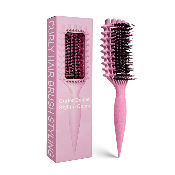 Curly Hair Brush Candybrush Curl Defining Brush for Detangling Shaping and Defining Curls