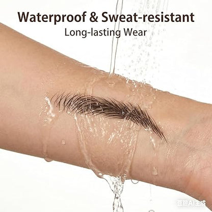 6 Sheets 54 Pairs 4D Hair-Like Waterproof Eyebrow Tattoos