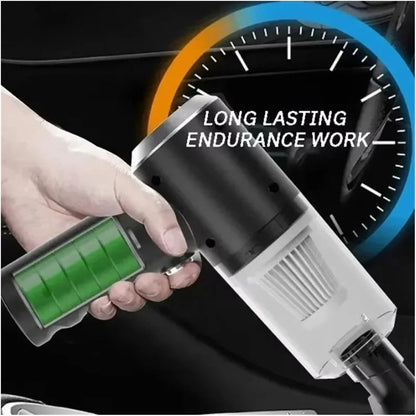 Portable Cordless Handheld Car Wet & Dry Vacuum Cleaner