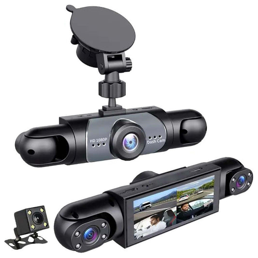 Full View Car Dashcam System - 360° 4 Channel Dash