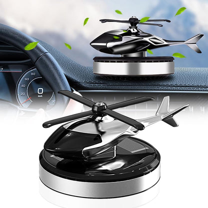 Helicopter Solar Energy Rotating Aromatherapy Aviation Al Alloy Diffuser