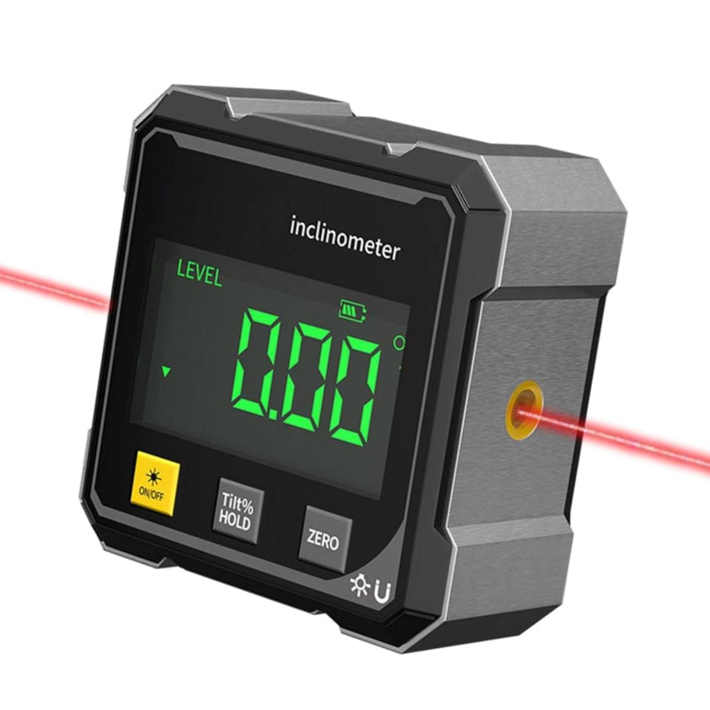 4×90° High Accuracy Digital Laser Angle Finder inclinometer