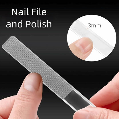 Wide-Opening Sharp Jaws Stainless Steel Large Nail Clippers Set with Nail File
