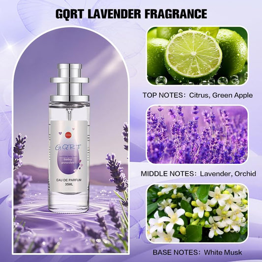 Eau De Perfume 35mL (1.0 fl oz), Soft Floral & Rice Milk Scent, Long-Lasting Powdery Fragrance