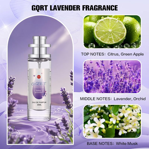 Eau De Parfum 35mL (1.0 fl oz), Soft Floral & Rice Milk Scent, Long-Lasting Powdery Fragrance