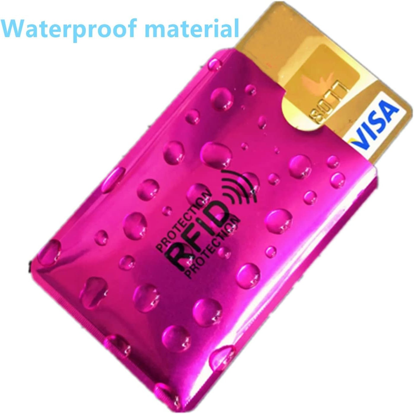 16 RFID Blocking Sleeves Set (12 Colorful Credit Card Protector RFID Blocking Sleeve & 4 RFID Passport Holder)