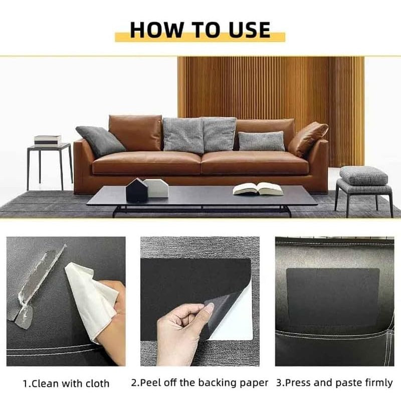 Leather Repair Patch for Furniture Repair Kit Leather Couch Patch Sofas