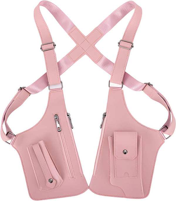 Anti-Theft Multi-pocket Double Shoulder Armpit Bag