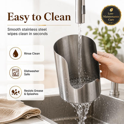 2 PCS Stainless Steel Multi-functional Kitchen Utensil Holder