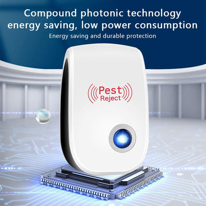 6 Pack Ultrasonic Plug in Pest Reject Indoor for Spiders, Mices, Mosquitoes, Roaches
