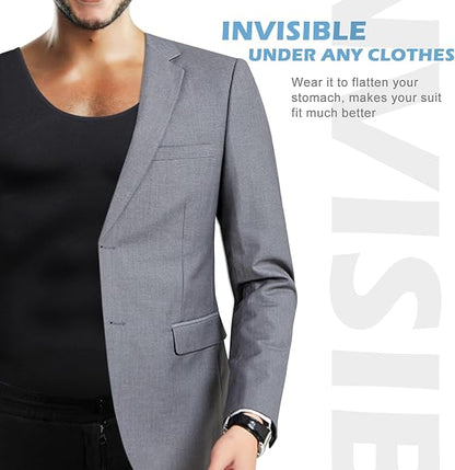 Men's Compression Base Layer Slim Compression Muscle Tank Shapewear